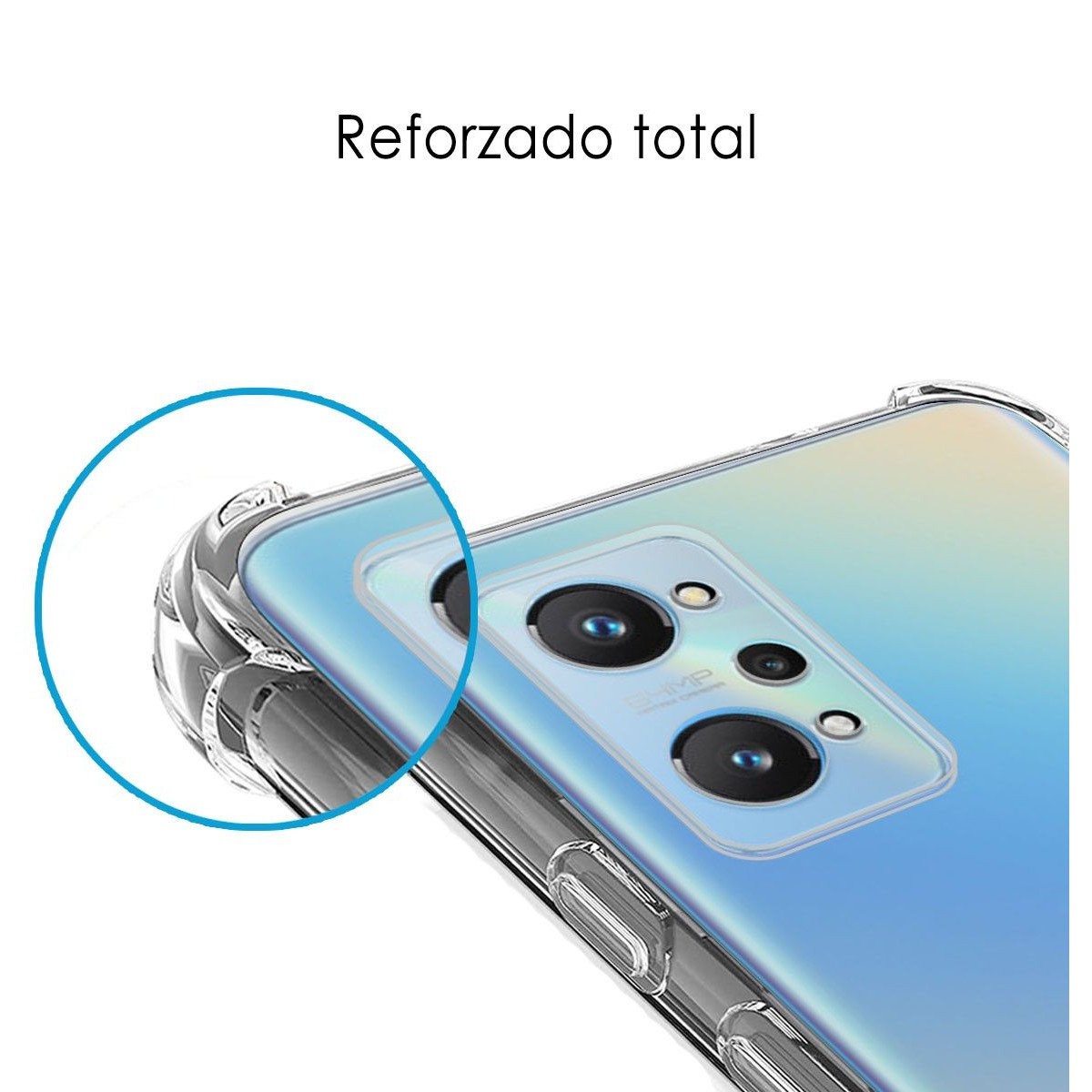 Funda Silicona Antigolpes Transparente para Realme GT NEO 2 5G