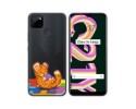 Funda Silicona Transparente para Realme C21Y / C25Y diseño Leopardo Dibujos