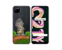 Funda Silicona Transparente para Realme C21Y / C25Y diseño Mono Dibujos