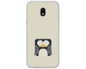 Funda Gel Tpu para Samsung Galaxy J3 (2017) Diseño Pingüino Dibujos