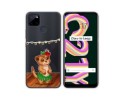 Funda Silicona Transparente para Realme C21Y / C25Y diseño Suricata Dibujos