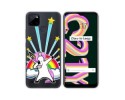 Funda Silicona Transparente para Realme C21Y / C25Y diseño Unicornio Dibujos