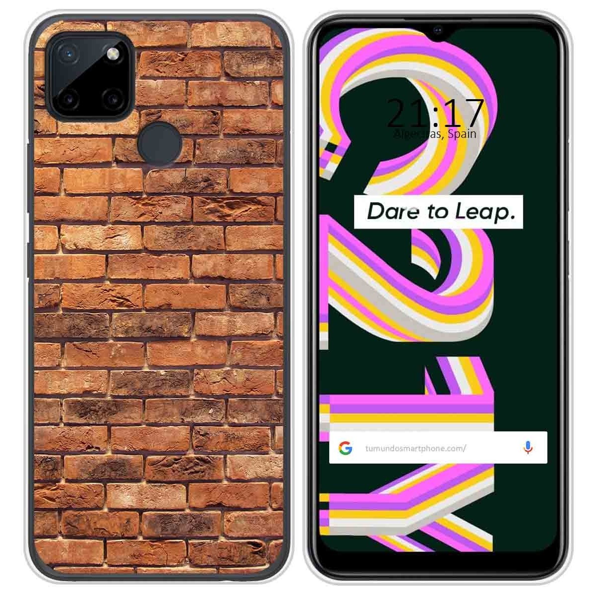 Funda Silicona para Realme C21Y / C25Y diseño Ladrillo 04 Dibujos