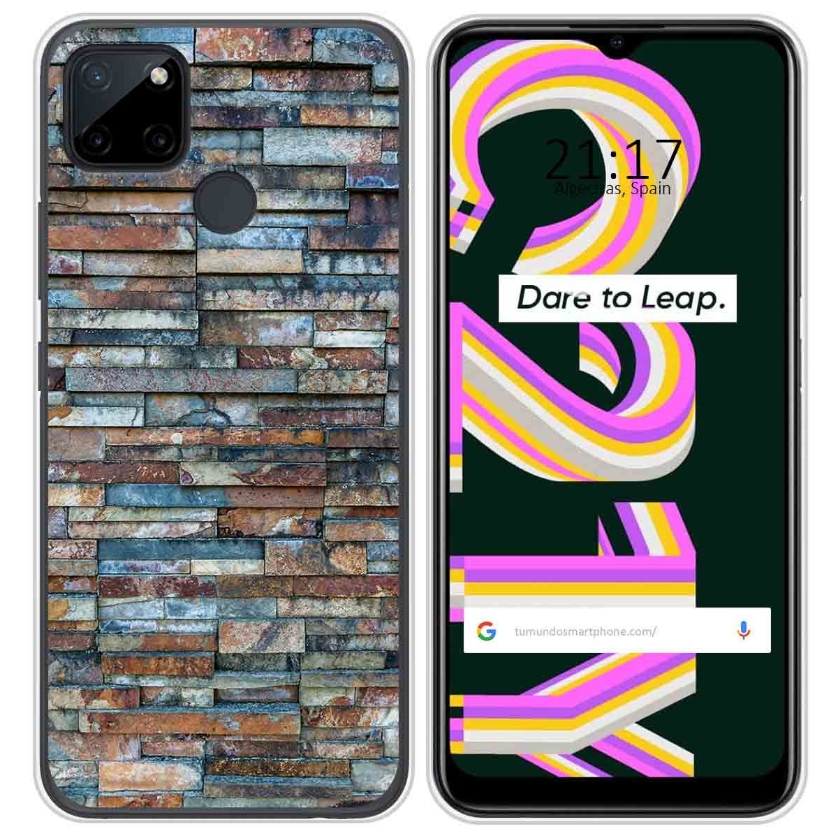 Funda Silicona para Realme C21Y / C25Y diseño Ladrillo 05 Dibujos