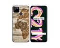 Funda Silicona para Realme C21Y / C25Y diseño Madera 07 Dibujos