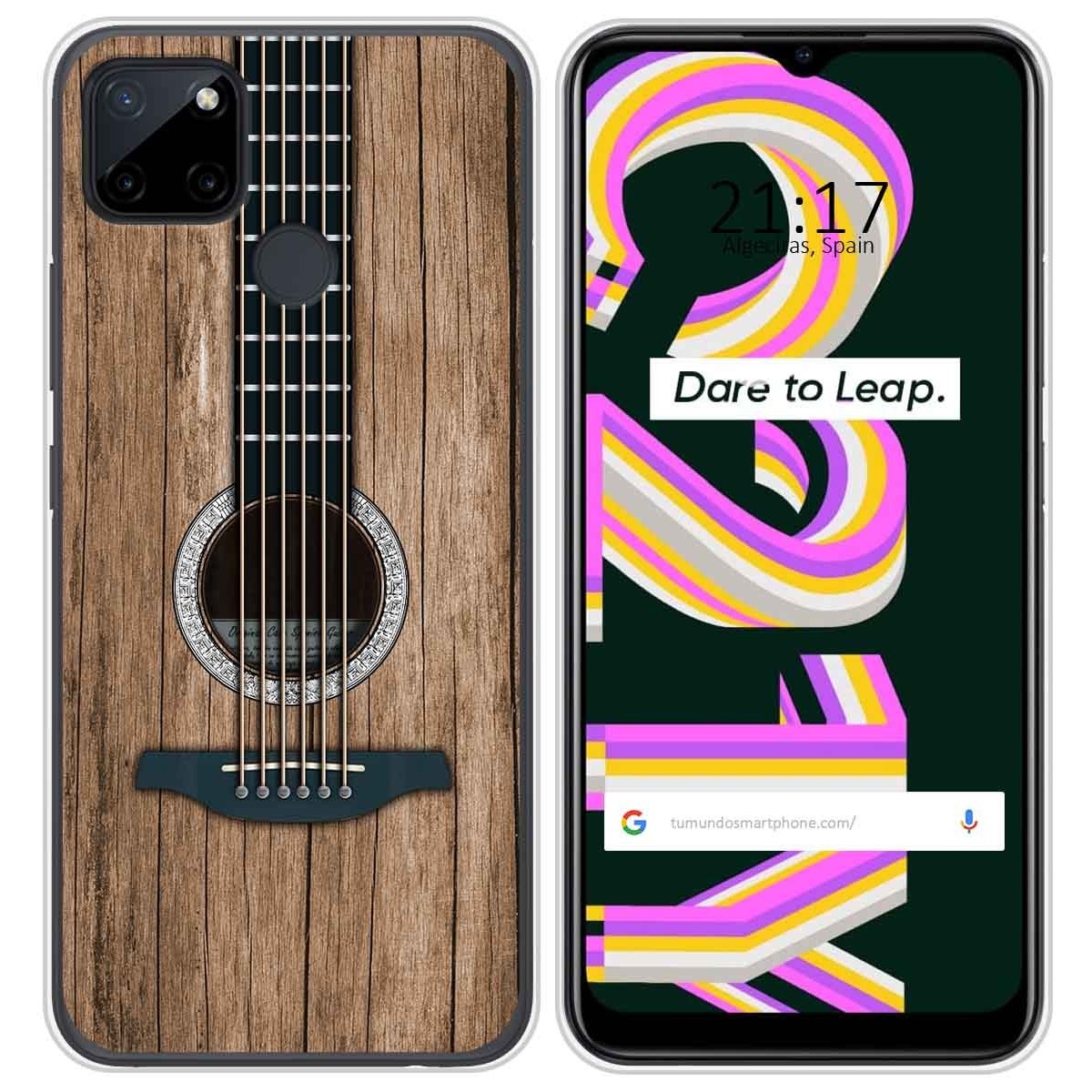 Funda Silicona para Realme C21Y / C25Y diseño Madera 11 Dibujos
