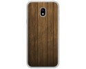 Funda Gel Tpu para Samsung Galaxy J3 (2017) Diseño Madera Dibujos