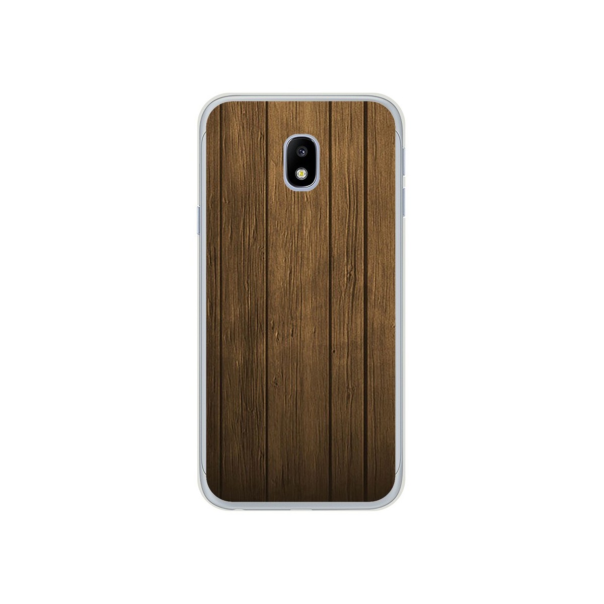 Funda Gel Tpu para Samsung Galaxy J3 (2017) Diseño Madera Dibujos