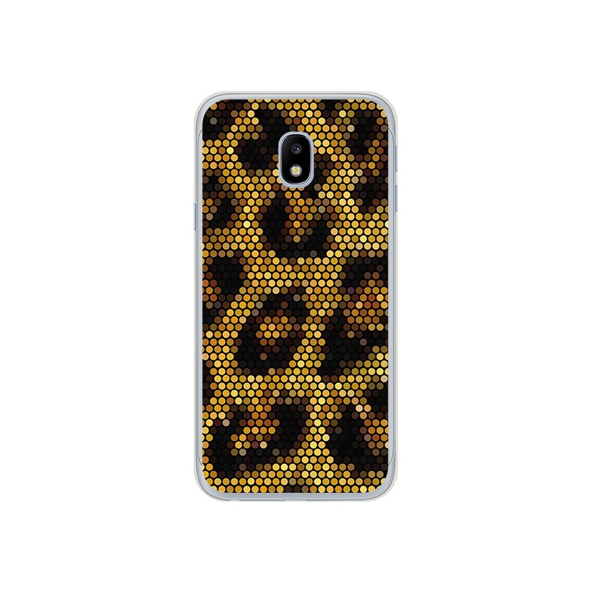 Funda Gel Tpu para Samsung Galaxy J3 (2017) Diseño Leopardo Dibujos