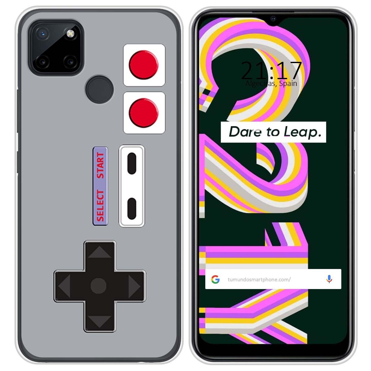Funda Silicona para Realme C21Y / C25Y diseño Consola Dibujos