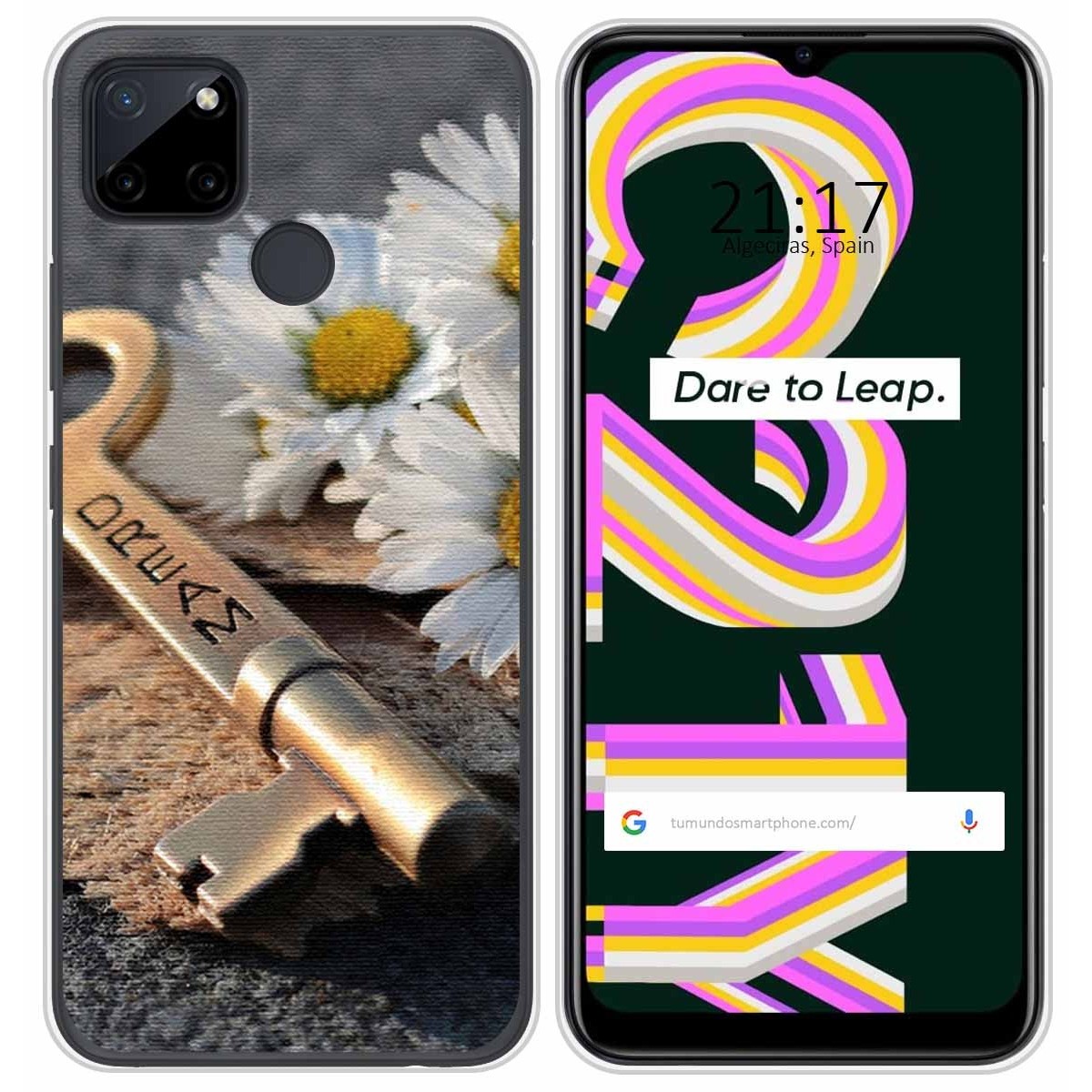 Funda Silicona para Realme C21Y / C25Y diseño Dream Dibujos