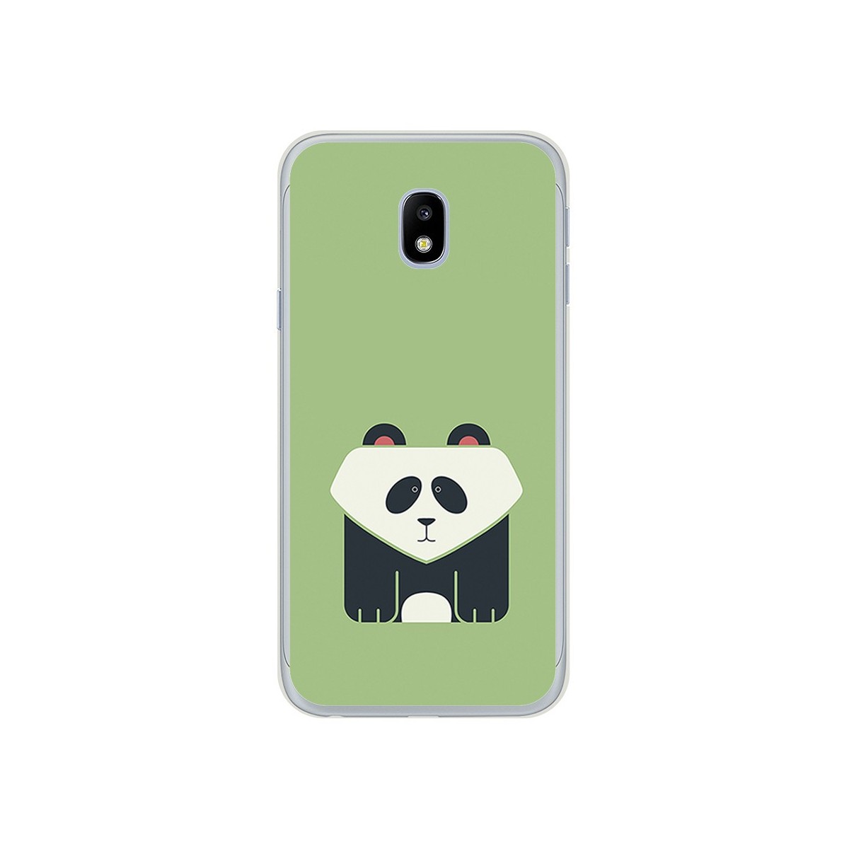 Funda Gel Tpu para Samsung Galaxy J3 (2017) Diseño Panda Dibujos