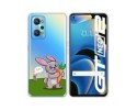 Funda Silicona Transparente para Realme GT NEO 2 5G diseño Conejo Dibujos