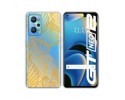 Funda Silicona Transparente para Realme GT NEO 2 5G diseño Hojas Dibujos
