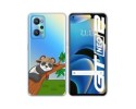 Funda Silicona Transparente para Realme GT NEO 2 5G diseño Panda Dibujos