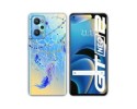 Funda Silicona Transparente para Realme GT NEO 2 5G diseño Plumas Dibujos