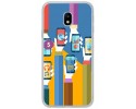 Funda Gel Tpu para Samsung Galaxy J3 (2017) Diseño Apps Dibujos