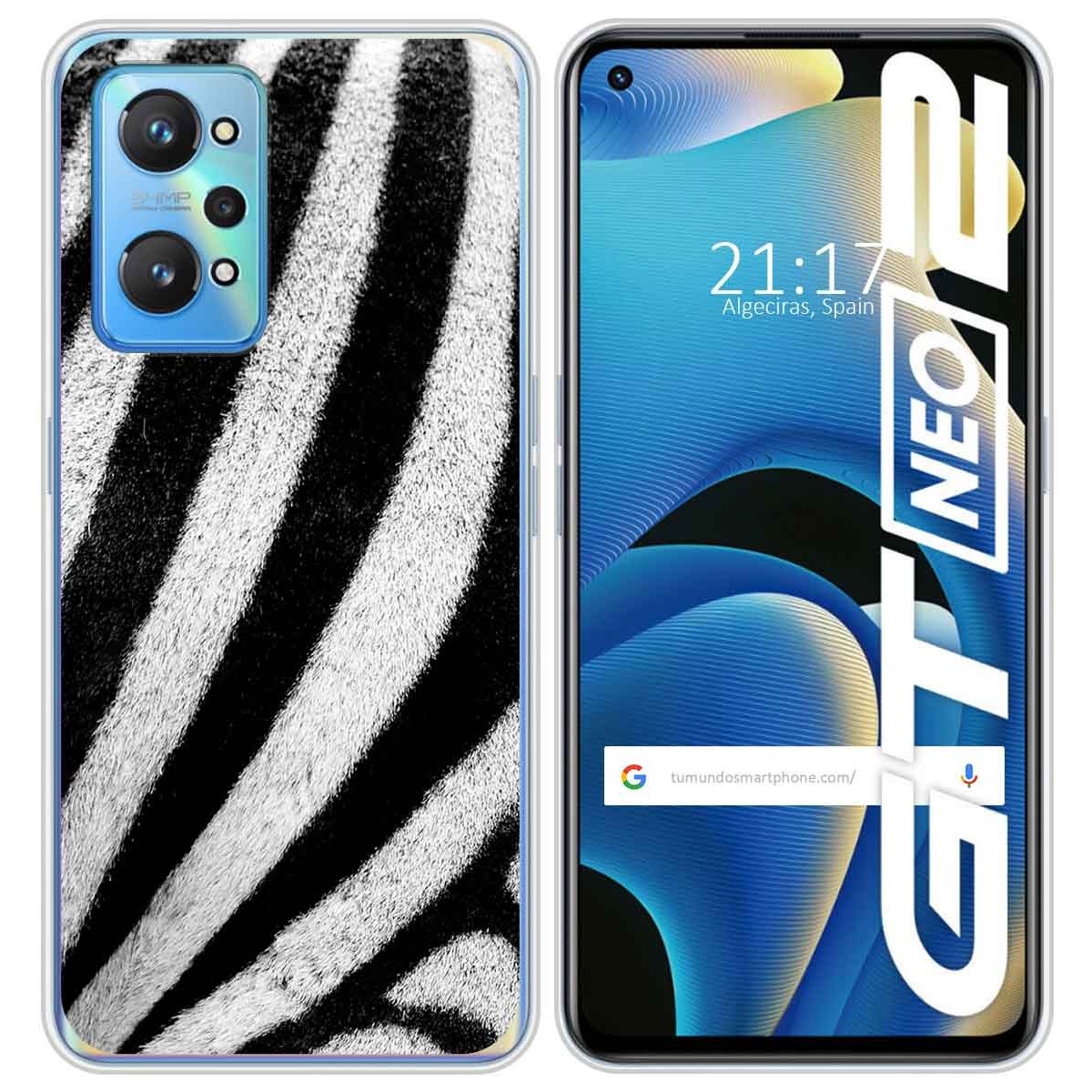 Funda Silicona para Realme GT NEO 2 5G diseño Animal 02 Dibujos