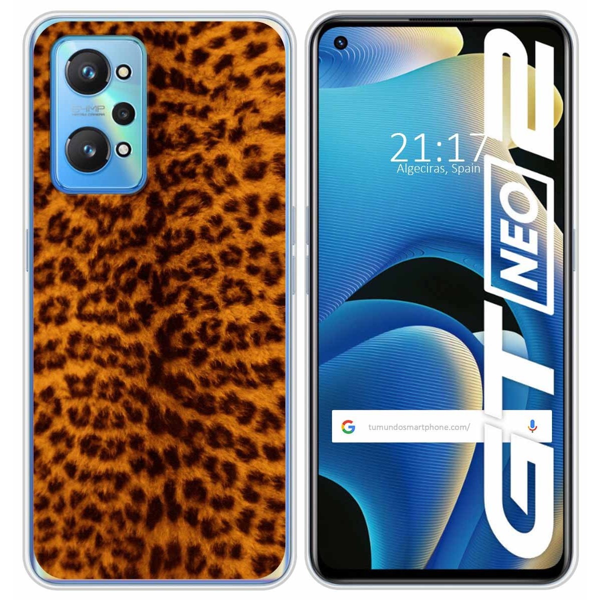 Funda Silicona para Realme GT NEO 2 5G diseño Animal 03 Dibujos