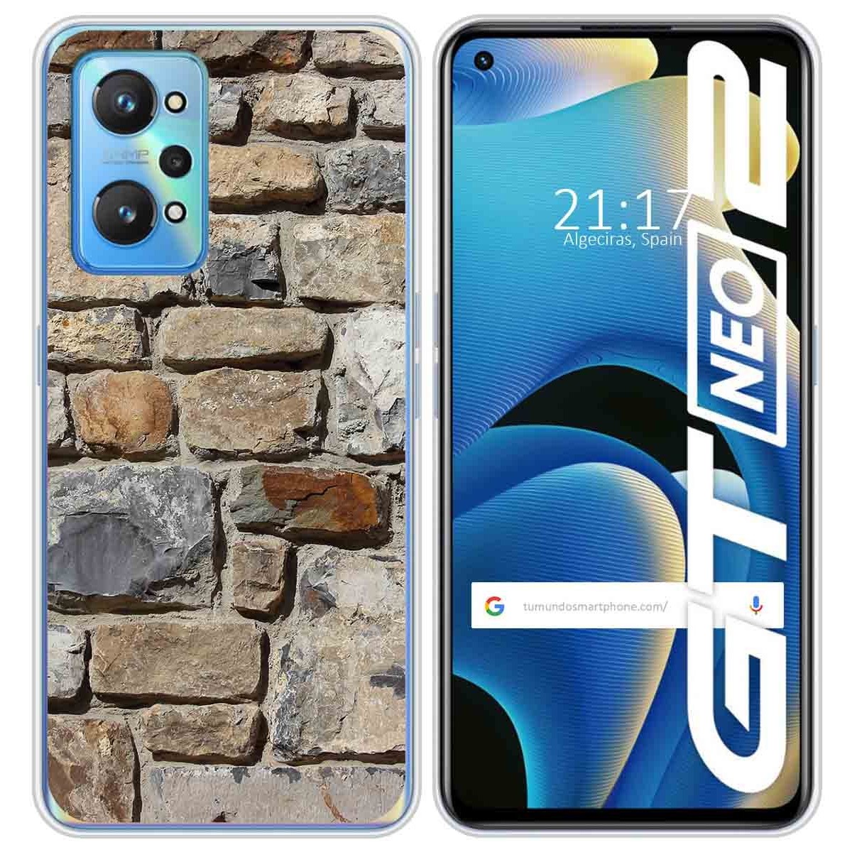 Funda Silicona para Realme GT NEO 2 5G diseño Ladrillo 03 Dibujos