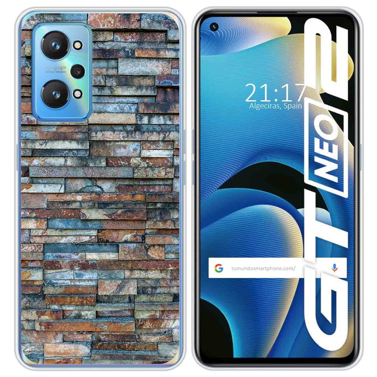 Funda Silicona para Realme GT NEO 2 5G diseño Ladrillo 05 Dibujos