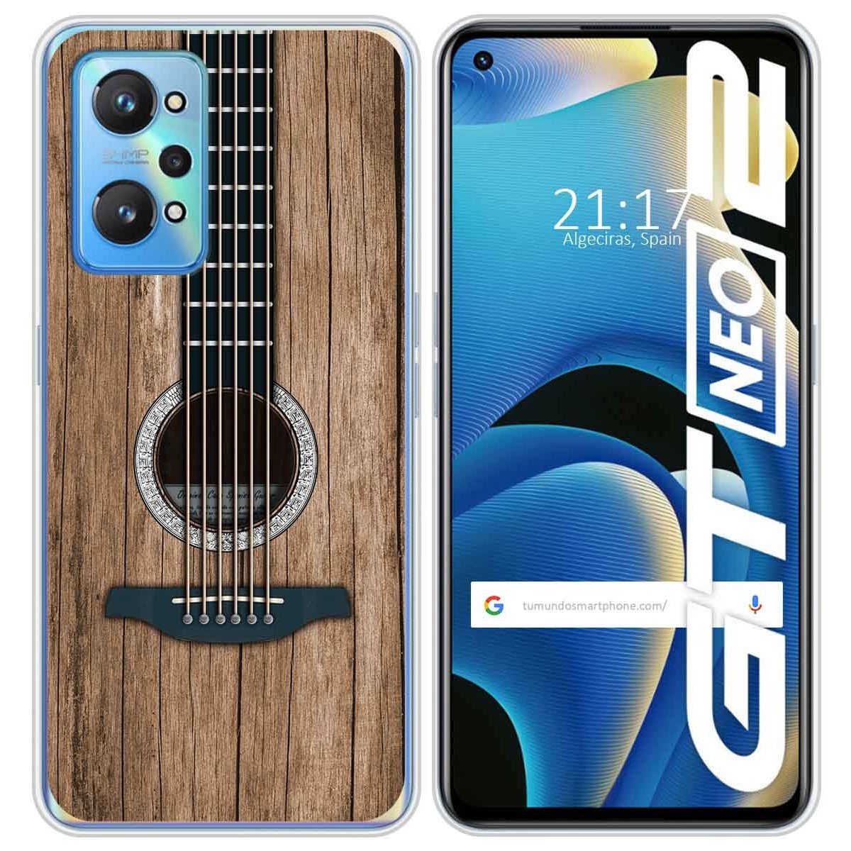 Funda Silicona para Realme GT NEO 2 5G diseño Madera 11 Dibujos