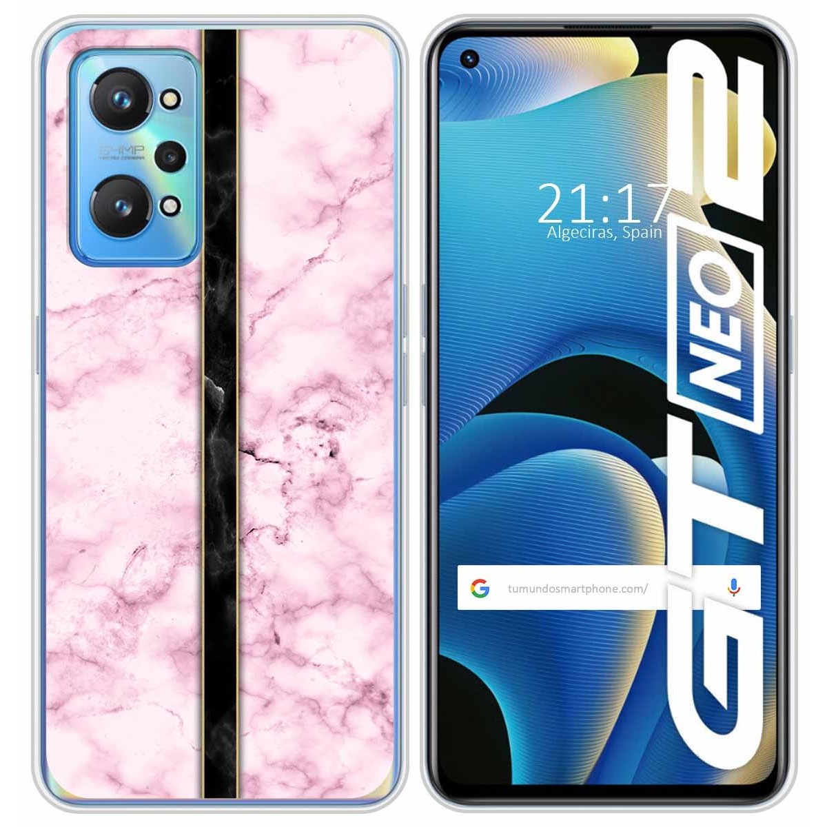 Funda Silicona para Realme GT NEO 2 5G diseño Mármol 04 Dibujos