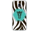 Funda Gel Tpu para Samsung Galaxy J3 (2017) Diseño Cebra Dibujos