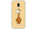 Funda Gel Tpu para Samsung Galaxy J3 (2017) Diseño Jirafa Dibujos