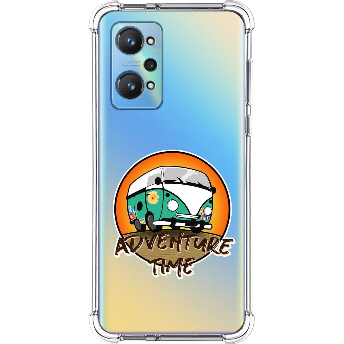 Funda Silicona Antigolpes para Realme GT NEO 2 5G diseño Adventure Time Dibujos