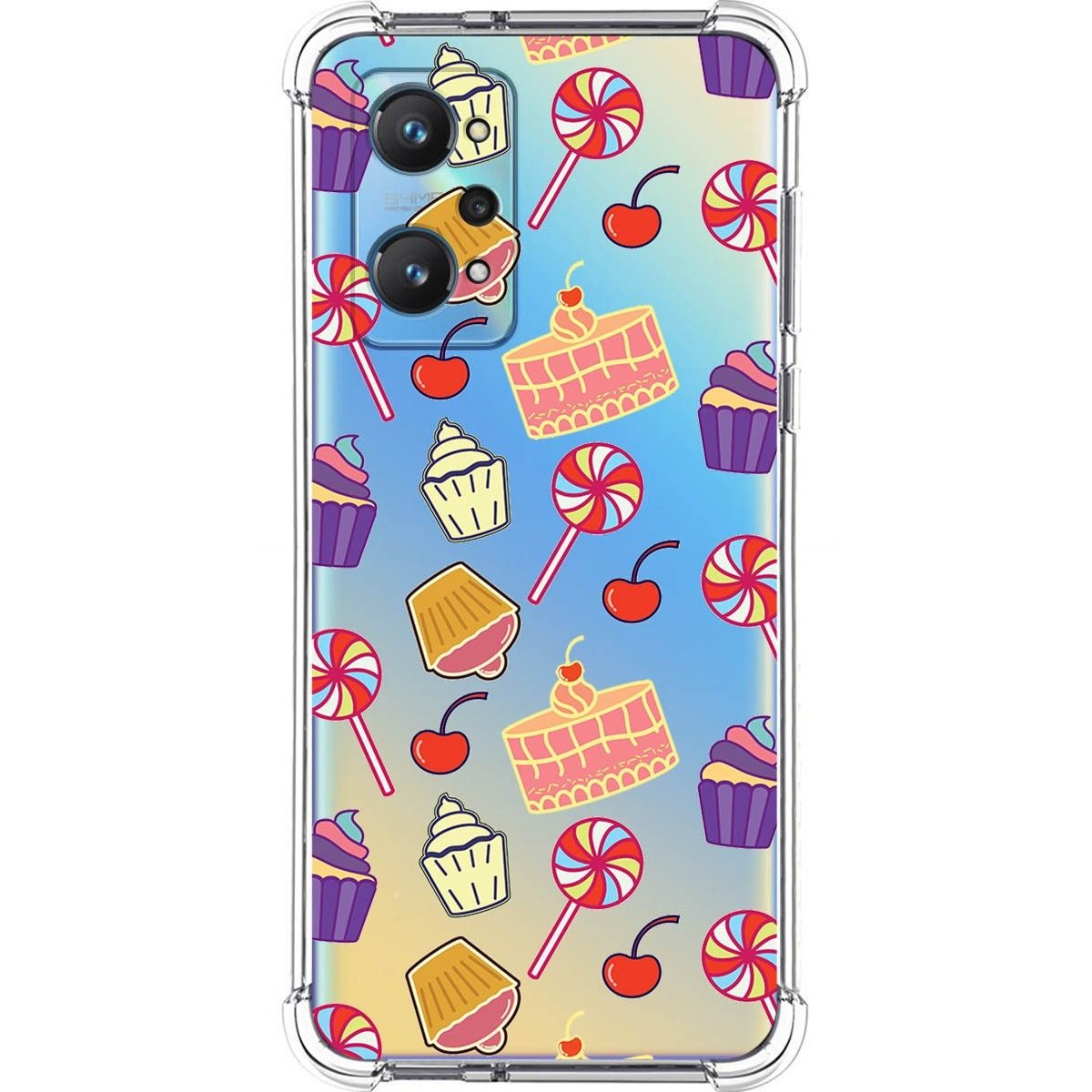 Funda Silicona Antigolpes para Realme GT NEO 2 5G diseño Dulces 01 Dibujos