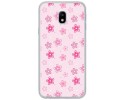 Funda Gel Tpu para Samsung Galaxy J3 (2017) Diseño Flores Dibujos