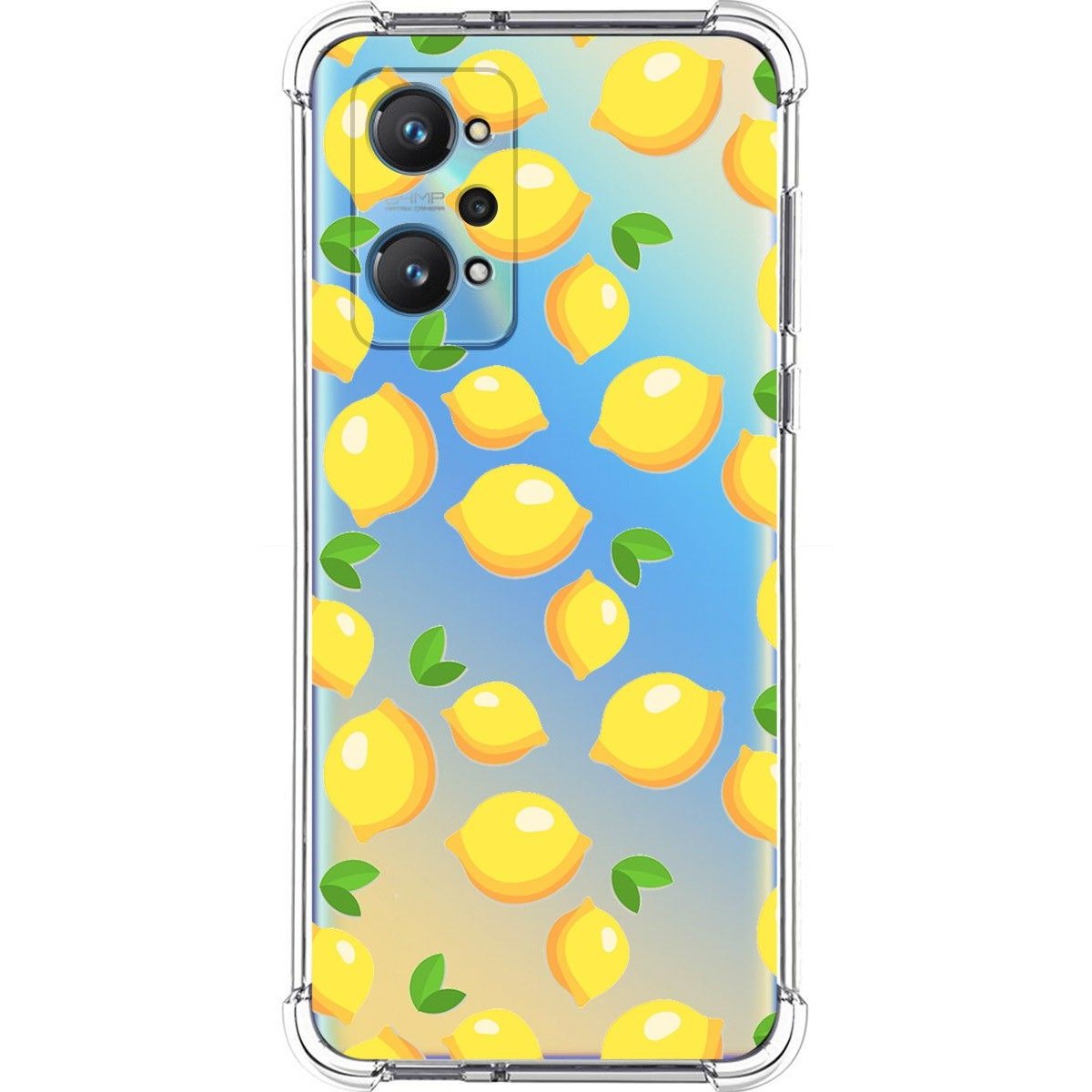 Funda Silicona Antigolpes para Realme GT NEO 2 5G diseño Limones Dibujos