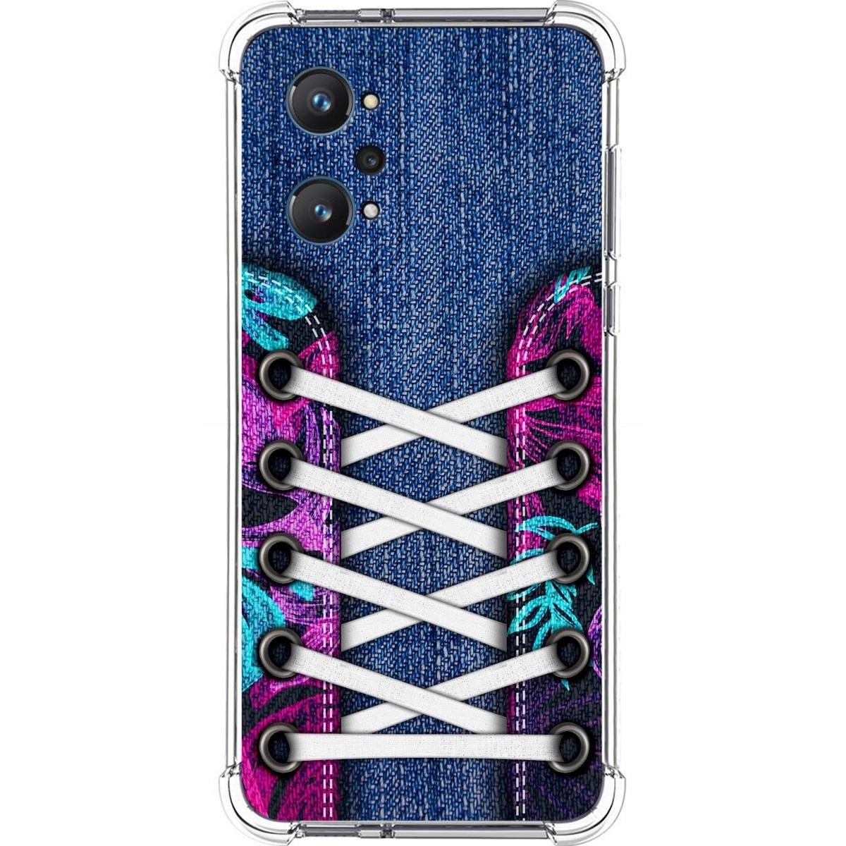 Funda Silicona Antigolpes para Realme GT NEO 2 5G diseño Zapatillas 06 Dibujos