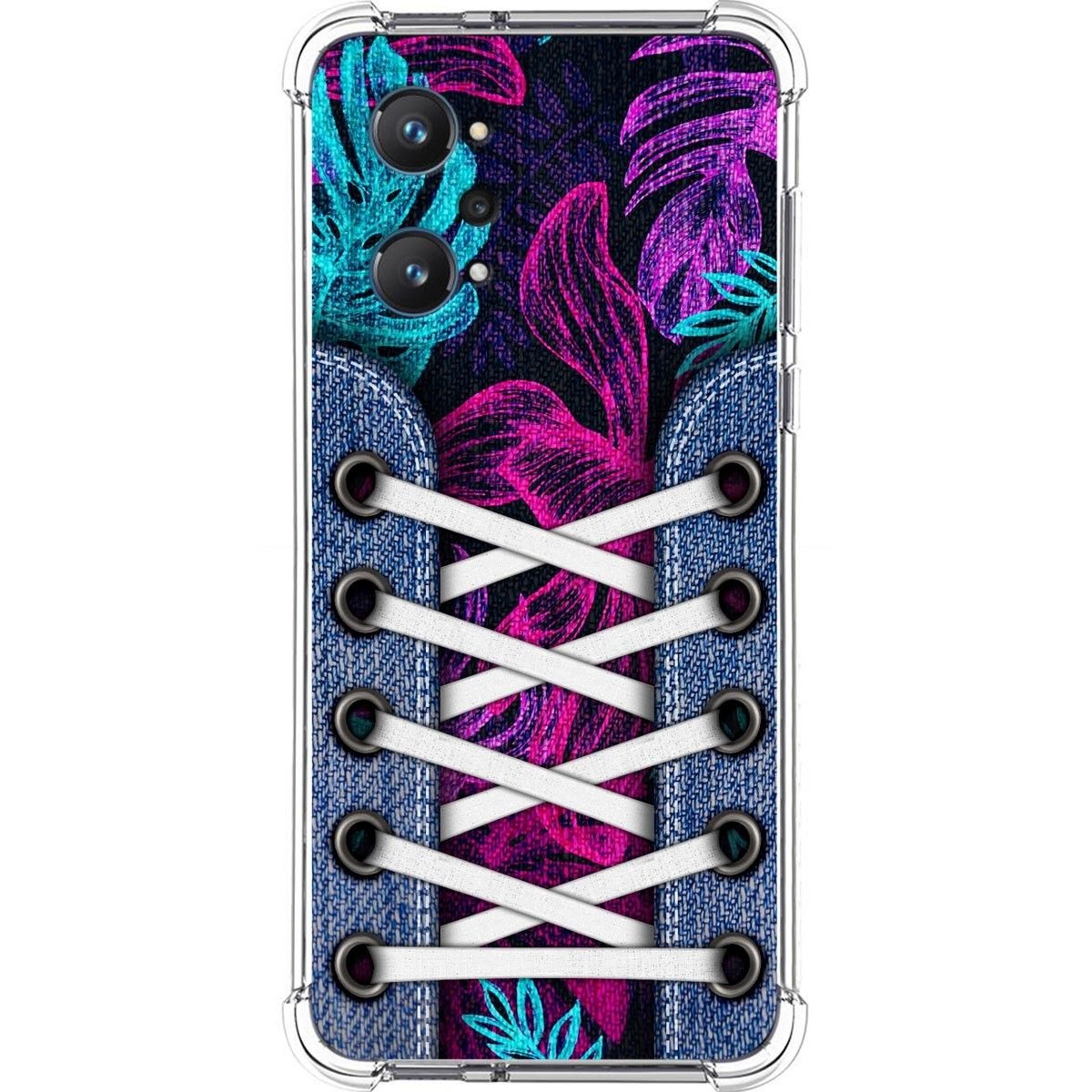 Funda Silicona Antigolpes para Realme GT NEO 2 5G diseño Zapatillas 07 Dibujos