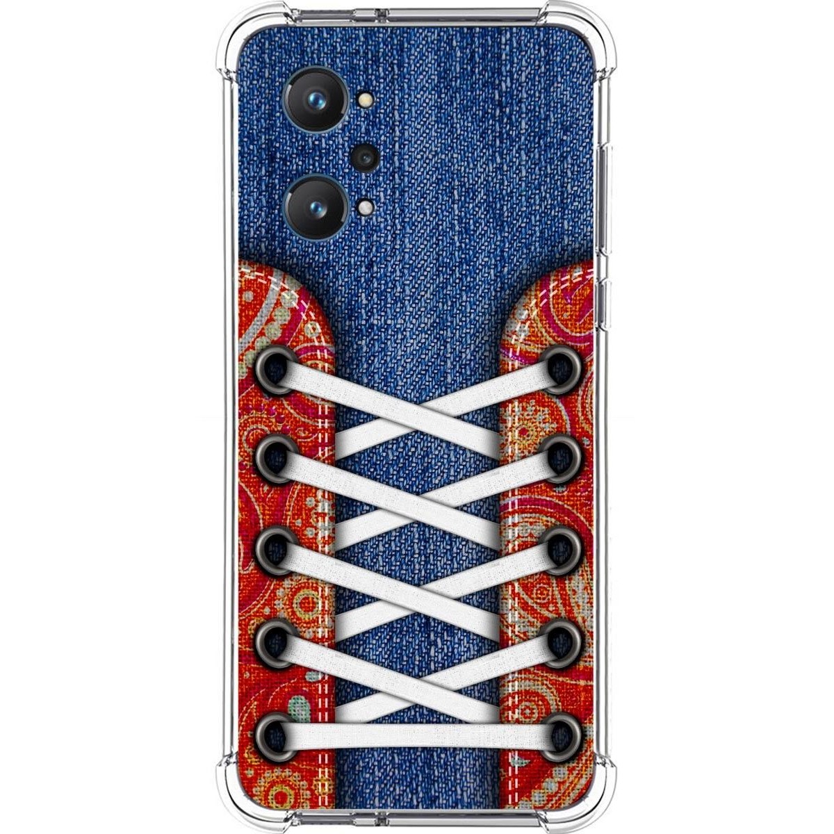 Funda Silicona Antigolpes para Realme GT NEO 2 5G diseño Zapatillas 11 Dibujos