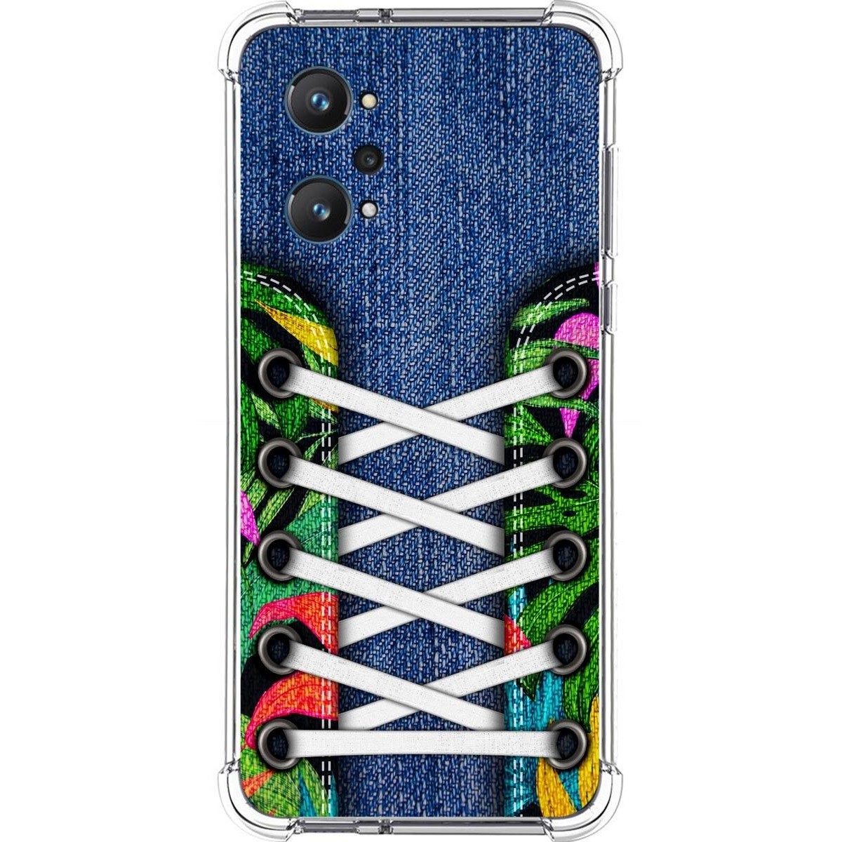 Funda Silicona Antigolpes para Realme GT NEO 2 5G diseño Zapatillas 13 Dibujos