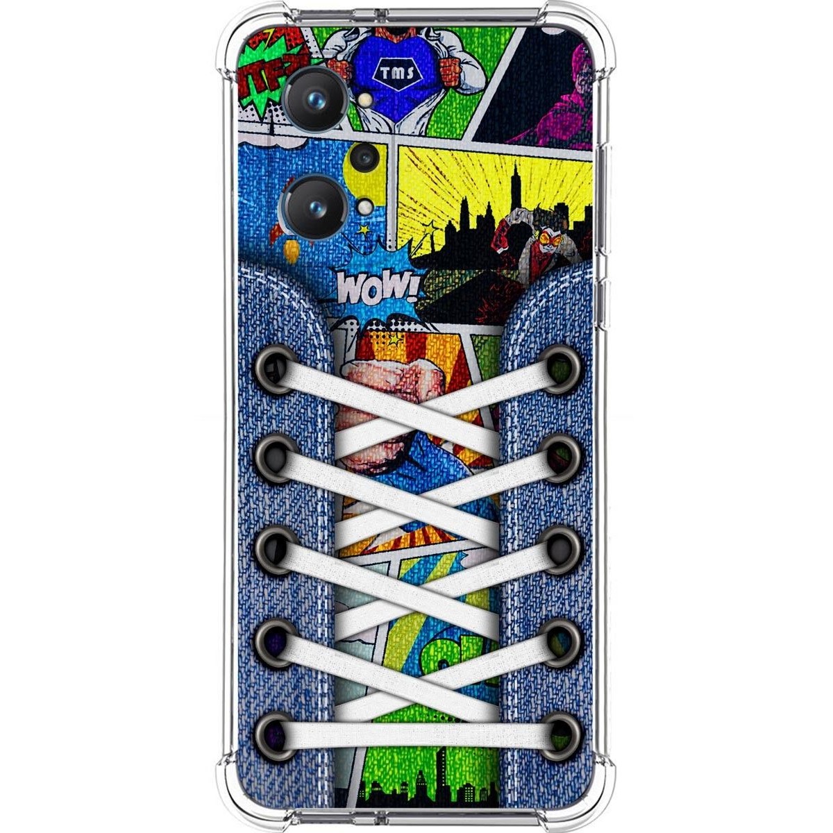 Funda Silicona Antigolpes para Realme GT NEO 2 5G diseño Zapatillas 14 Dibujos