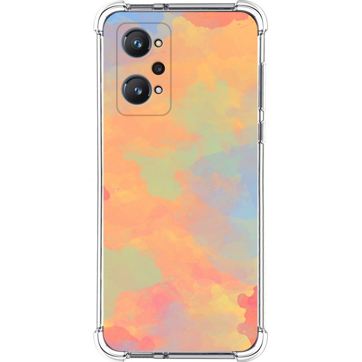Funda Silicona Antigolpes para Realme GT NEO 2 5G diseño Acuarela 08 Dibujos