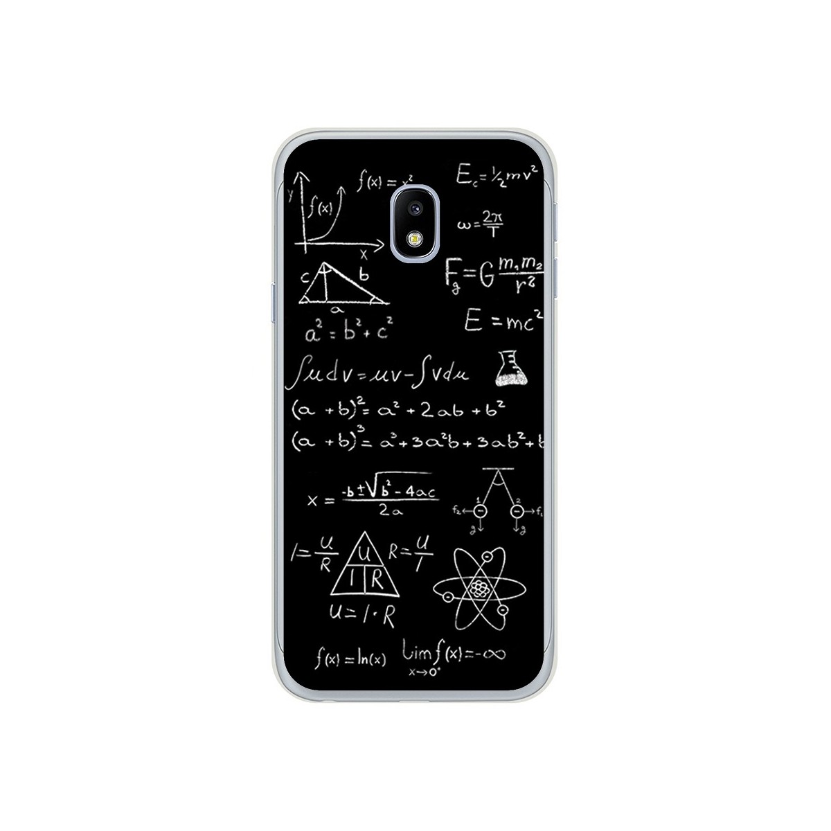 Funda Gel Tpu para Samsung Galaxy J3 (2017) Diseño Formulas Dibujos