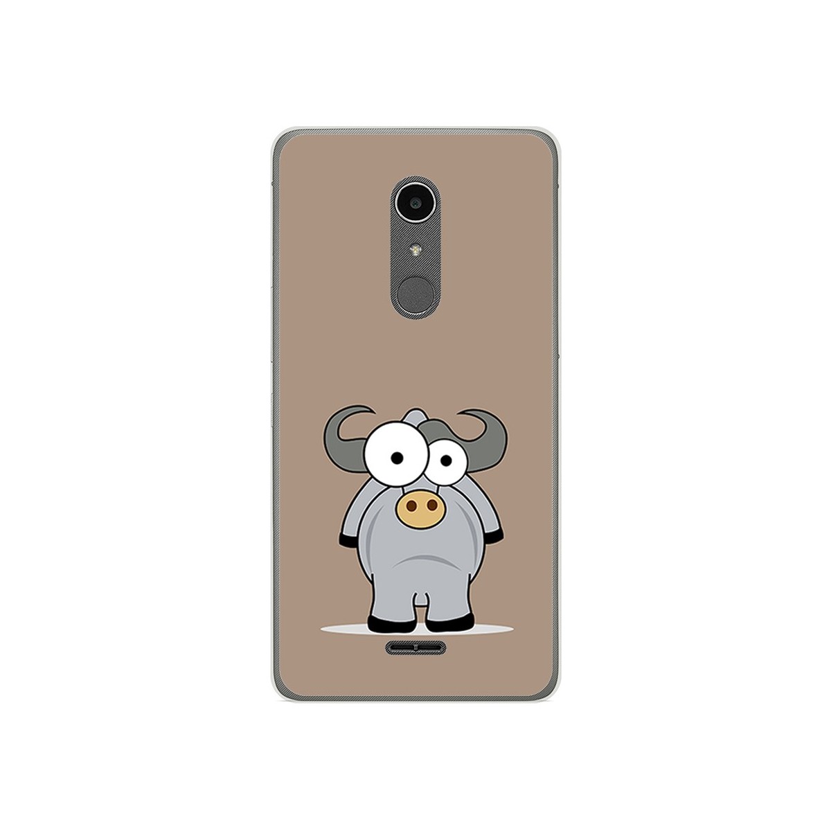 Funda Gel Tpu para Alcatel A3 XL Diseño Toro Dibujos