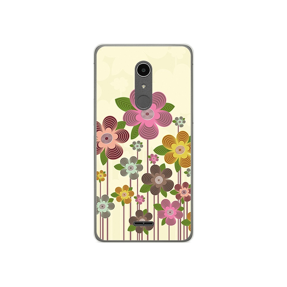 Funda Gel Tpu para Alcatel A3 XL Diseño Primavera En Flor  Dibujos
