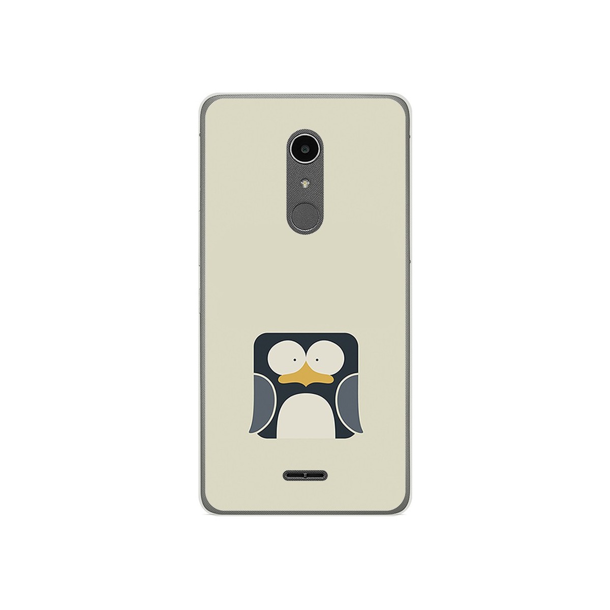 Funda Gel Tpu para Alcatel A3 XL Diseño Pingüino Dibujos
