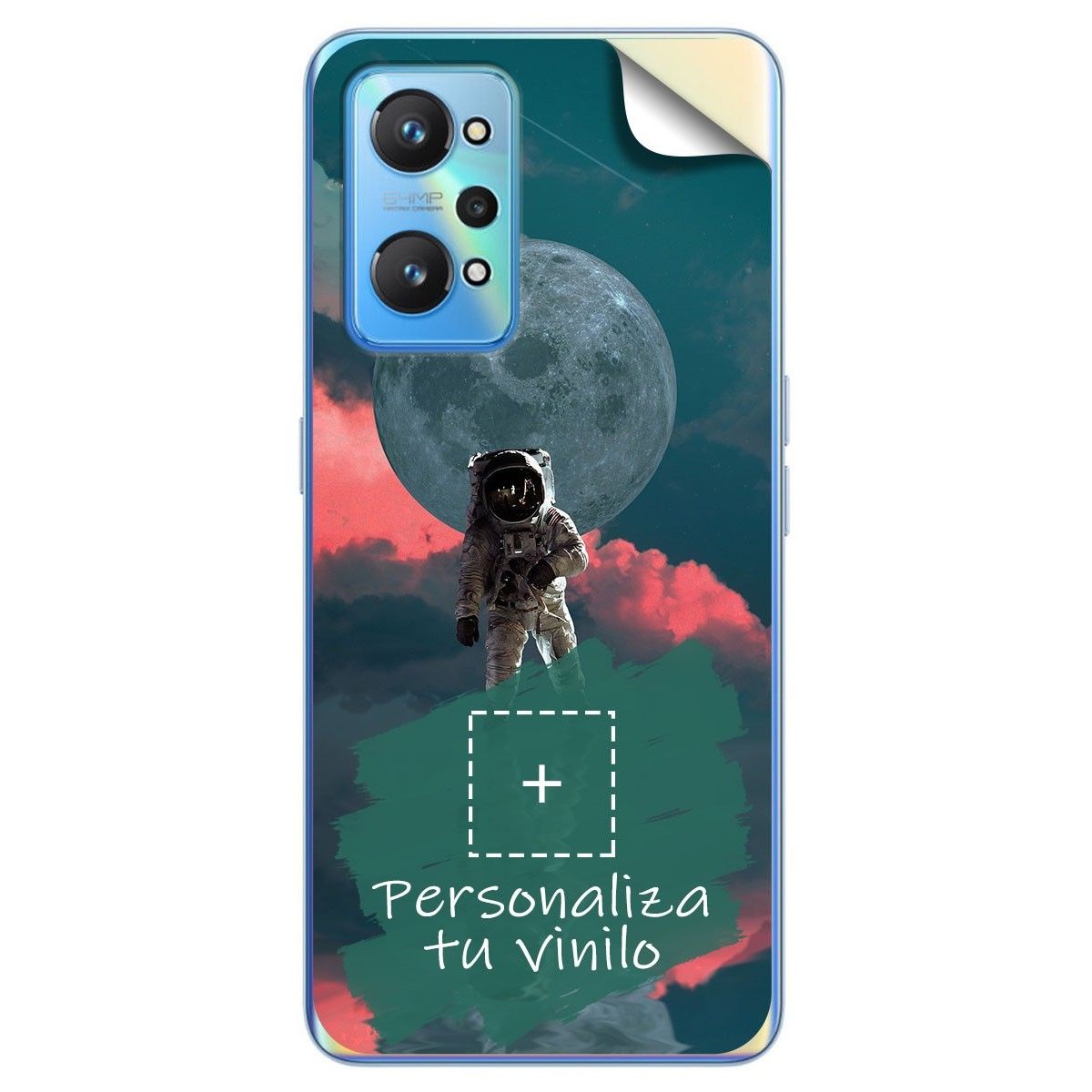 Pegatina Vinilo Autoadhesiva Personalizada más Funda para Realme GT NEO 2 5G