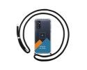 Personaliza tu Funda Colgante Transparente para Samsung Galaxy M52 5G con Cordon Negro Dibujo Personalizada