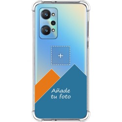 Personaliza tu Funda Silicona AntiGolpes Transparente con tu Fotografía para Realme GT NEO 2 5G Dibujo Personalizada