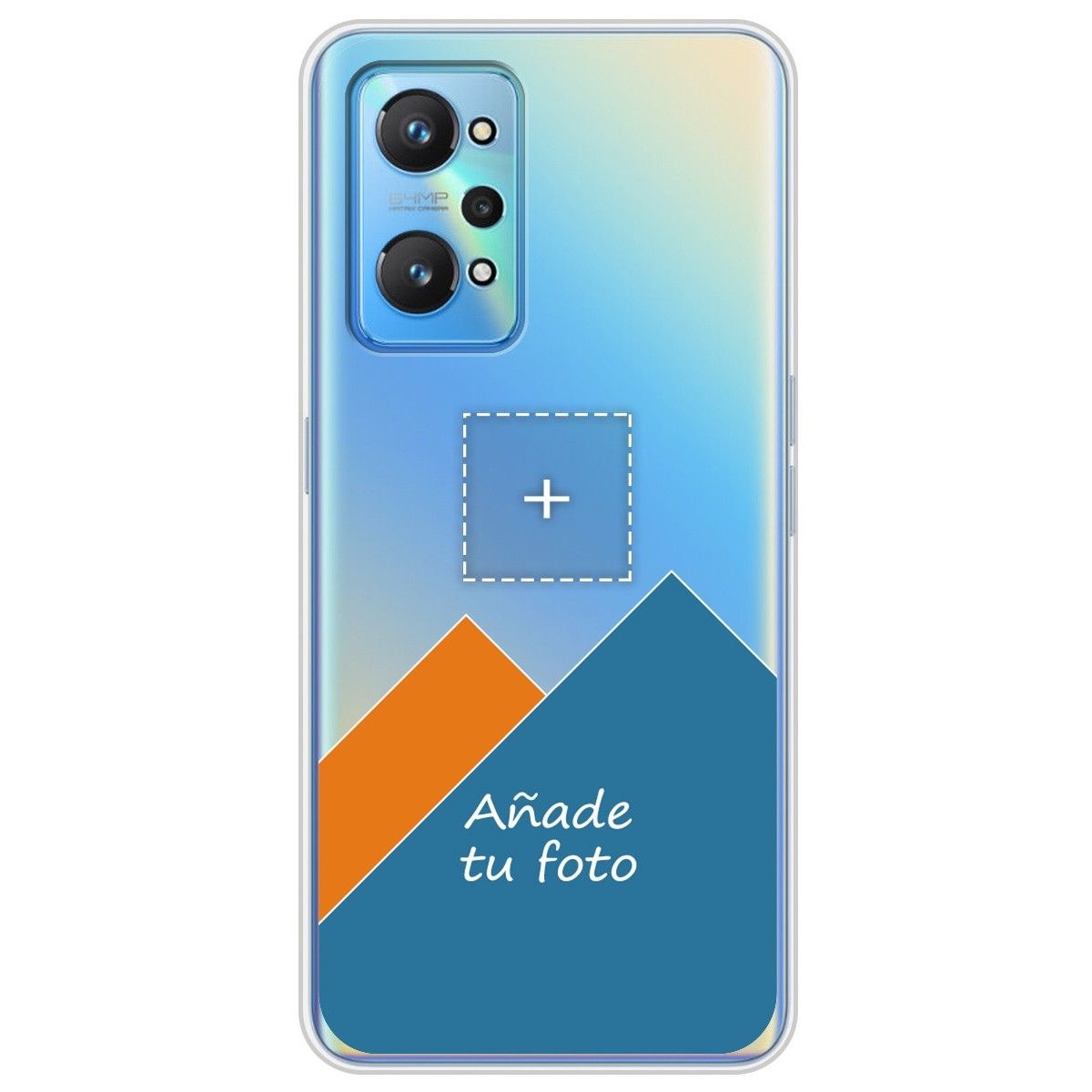 Personaliza tu Funda Silicona Gel Tpu Transparente con tu Fotografia para Realme GT NEO 2 5G Dibujo Personalizada