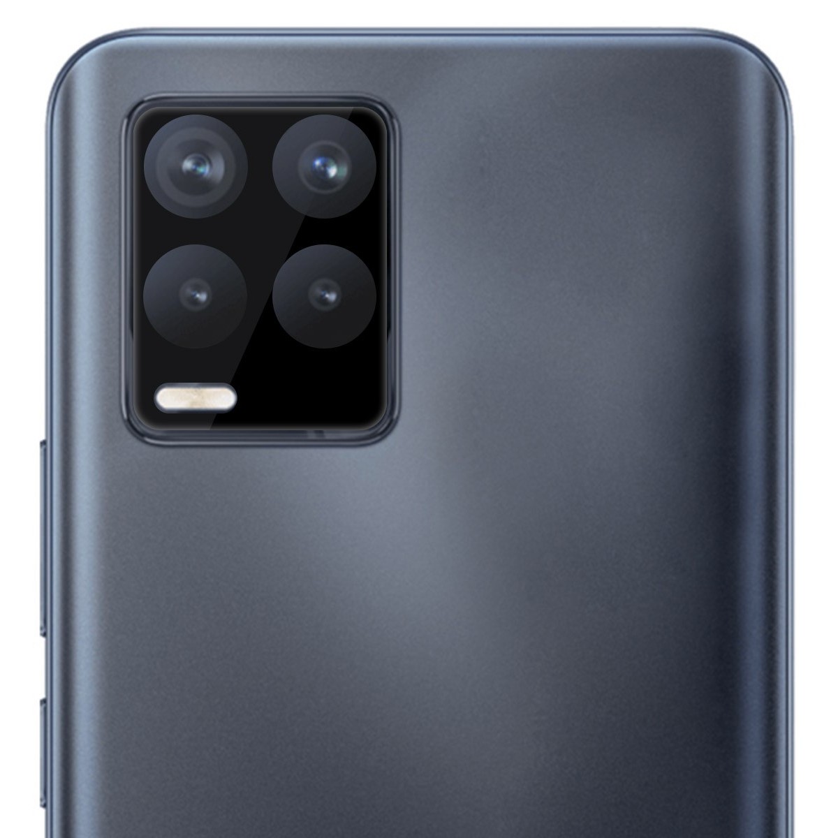 Protector Cristal Templado Cámara Trasera para Realme 8 4G / 8 Pro Vidrio