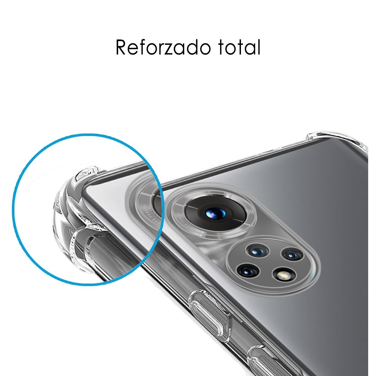 Funda Silicona Antigolpes Transparente para Huawei Nova 9 / Honor 50 5G