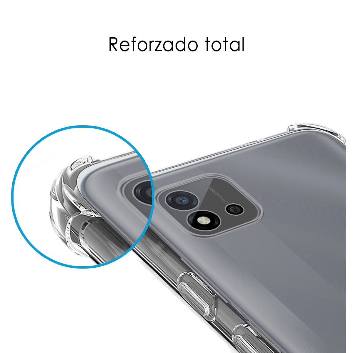 Funda Silicona Antigolpes Transparente para Realme C11 2021